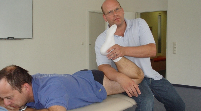 Behandlung des Beckenschiefstands